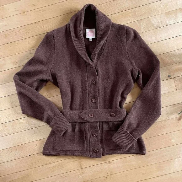 Emmy Design of Sweden vintage 1920s 20s edwardian repro belted cardigan - Picture 2 of 3